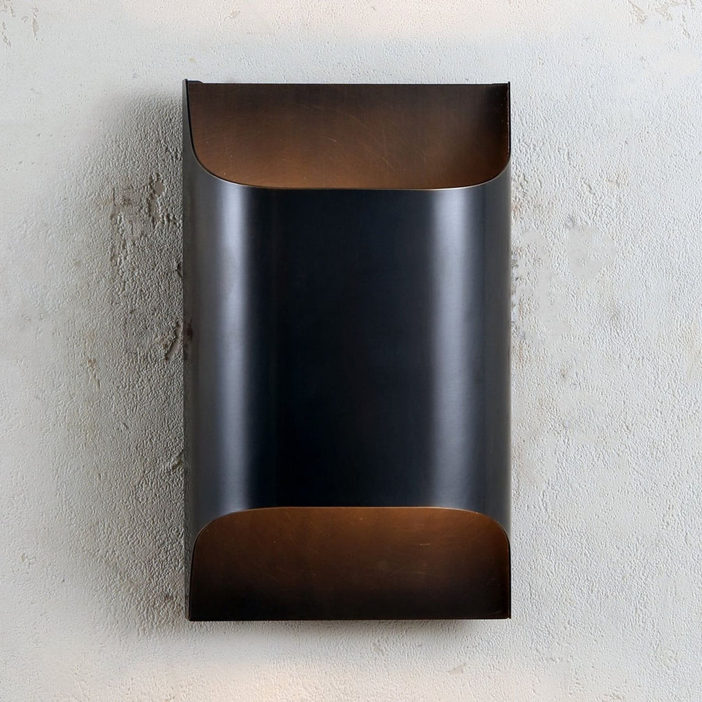 Modern Brass Wall Light With Warm LED Glow for Living Room — Ashbury Home & Living