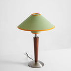 Modern Wood Table Lamp With Fabric Shade for Living Room — Ashbury Home & Living