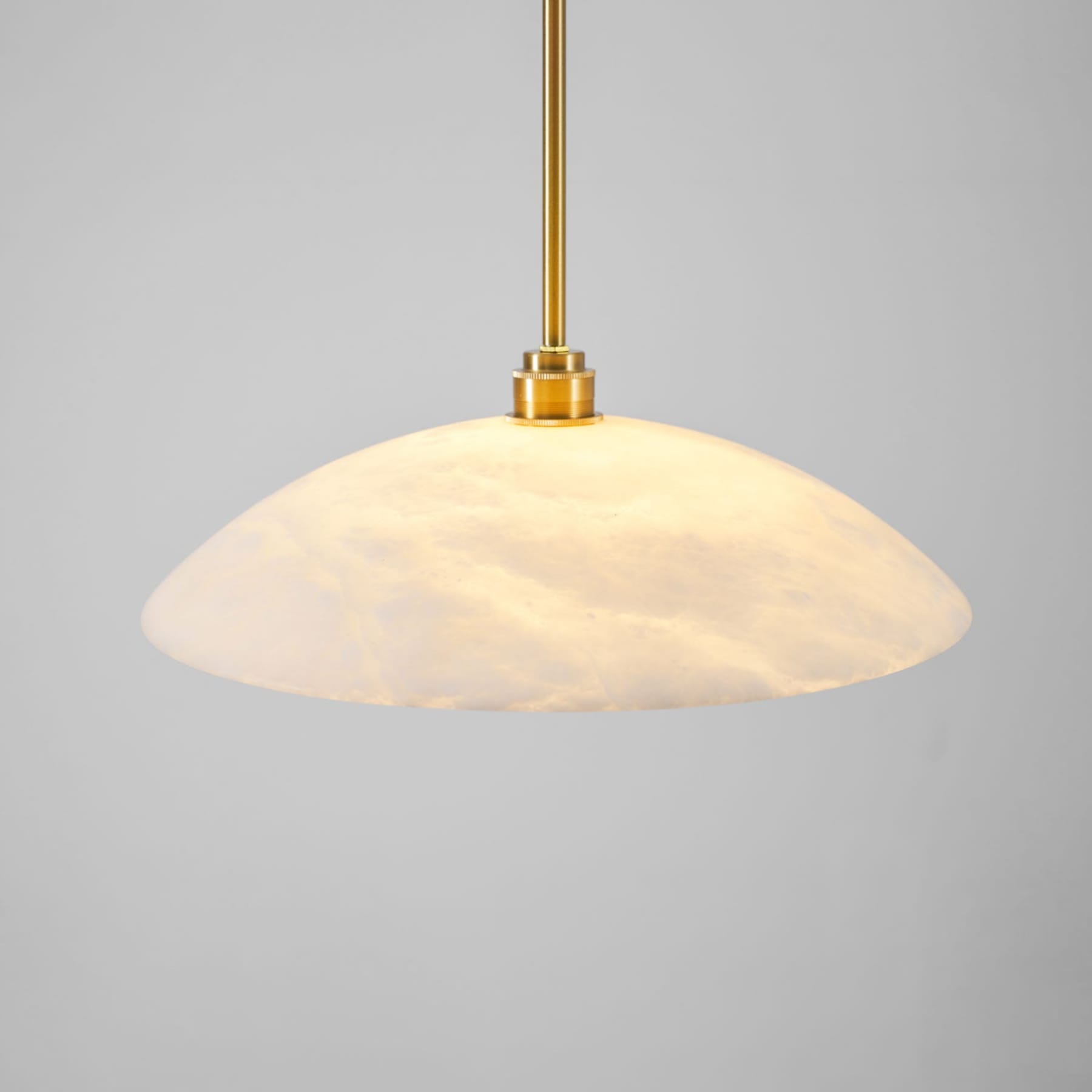 Modern Marble and Copper Pendant Light for Dining Room — Ashbury Home & Living