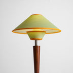 Modern Wood Table Lamp With Fabric Shade for Living Room — Ashbury Home & Living