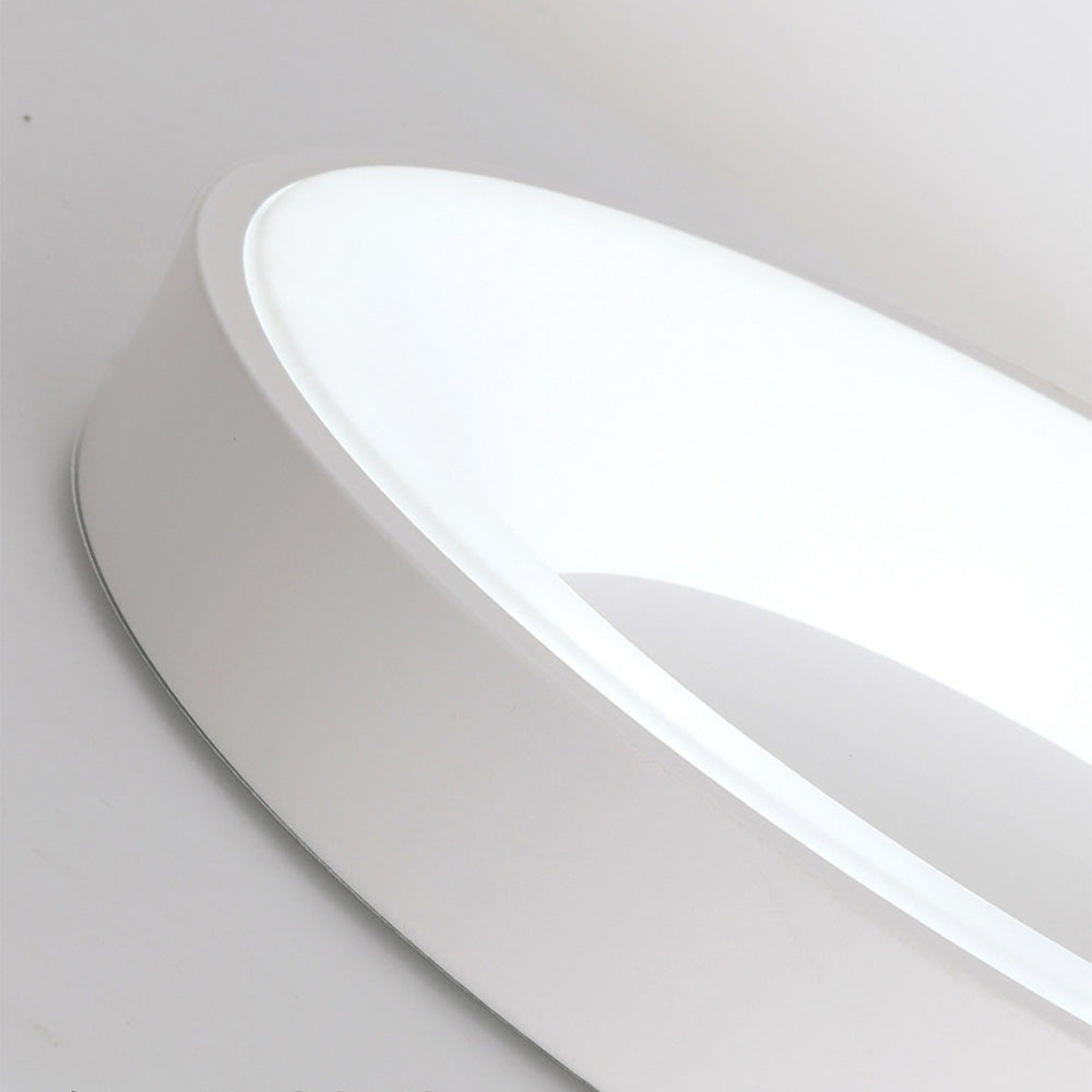 Round Flush Mount Ceiling Light with Diffuser