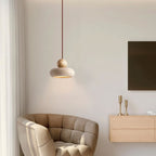 Modern Wood And Concrete Pendant Light With Warm LED Glow — Ashbury Home & Living