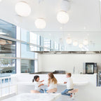 Modern Flush Mount Ceiling Light for Living Room and Bedroom — Ashbury Home & Living