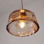 Modern Glass Pendant Light With Warm LED Glow — Ashbury Home & Living