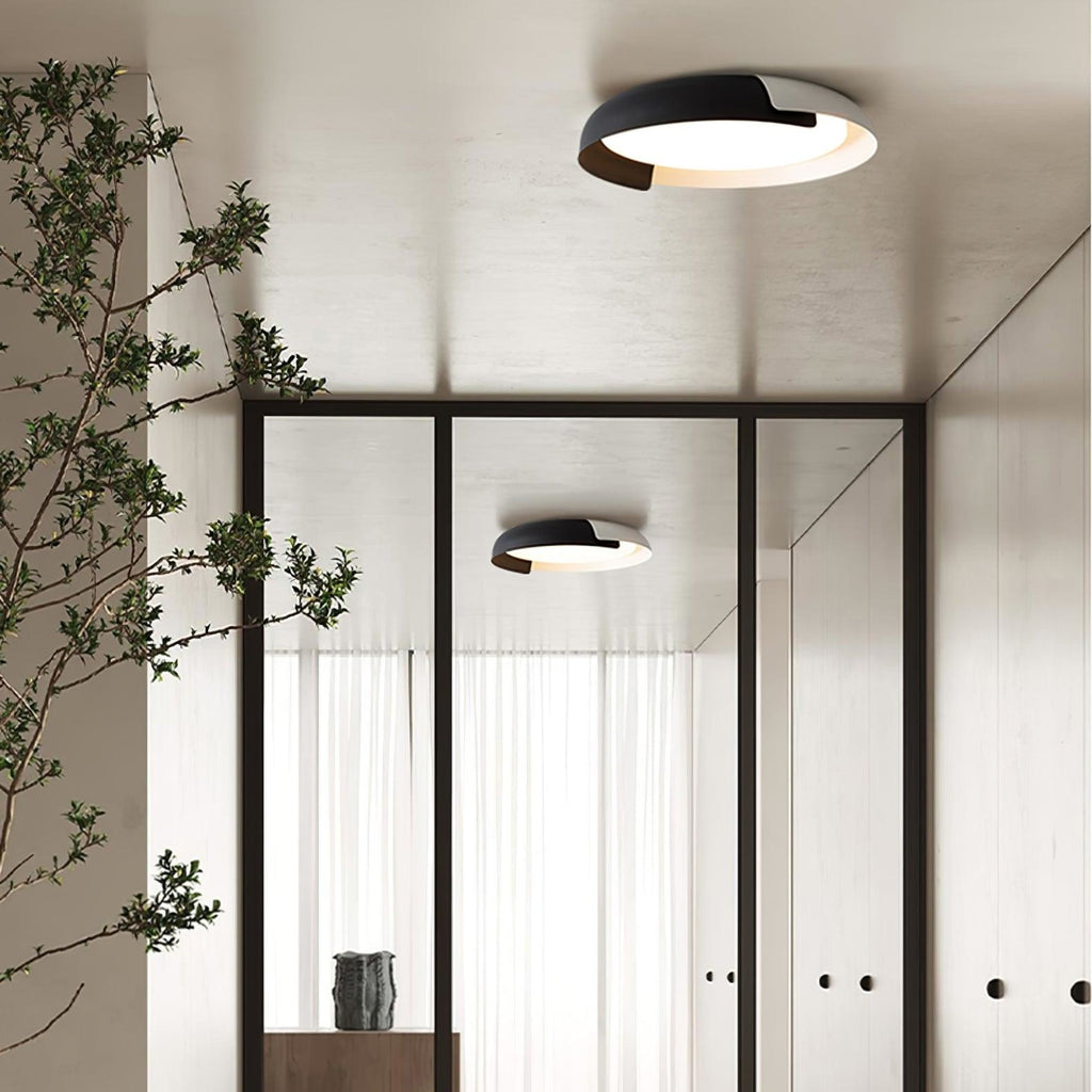 Modern Wood Flush Mount Ceiling Light for Living Room — Ashbury Home & Living