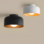 Modern Iron Semi-Flush Mount Ceiling Light for Living Room — Ashbury Home & Living