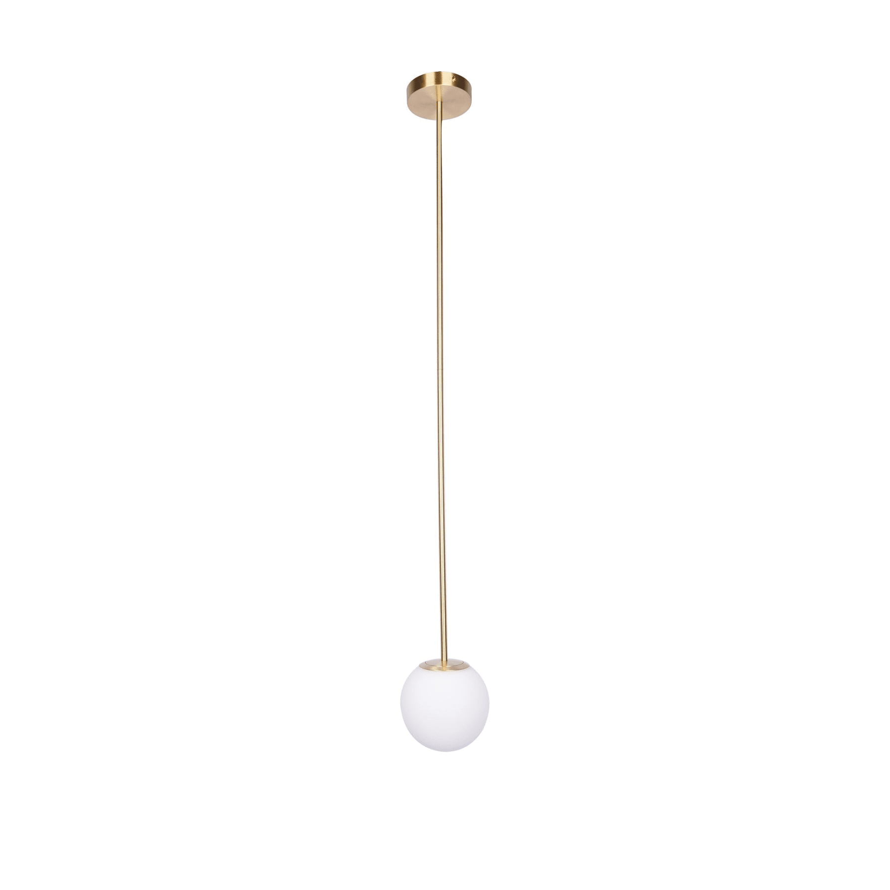Modern Glass Pendant Light With Integrated LED for Dining Room — Ashbury Home & Living