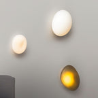 Modern Glass Wall Light With Warm Glass Shades — Ashbury Home & Living
