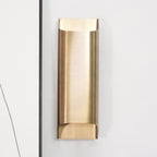 Modern Brass Wall Light With Warm LED Glow for Living Room — Ashbury Home & Living