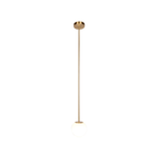 Modern Glass Pendant Light With Integrated LED for Dining Room — Ashbury Home & Living