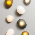 Modern Glass Wall Light With Warm Glass Shades — Ashbury Home & Living