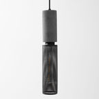 Industrial Concrete Pendant Light With Warm LED Glow — Ashbury Home & Living