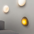 Modern Glass Wall Light With Warm Glass Shades — Ashbury Home & Living
