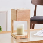 Minimalist Wood Table Lamp With Warm LED Glow — Ashbury Home & Living