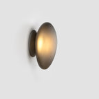 Modern Glass Wall Light With Warm Glass Shades — Ashbury Home & Living