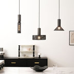 Industrial Concrete Pendant Light With Warm LED Glow — Ashbury Home & Living