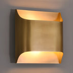 Modern Brass Wall Light With Warm LED Glow for Living Room — Ashbury Home & Living