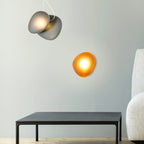 Modern Glass Wall Light With Warm Glass Shades — Ashbury Home & Living