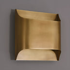 Modern Brass Wall Light With Warm LED Glow for Living Room — Ashbury Home & Living