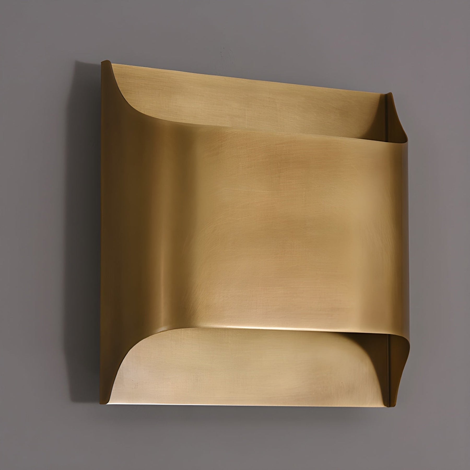 Modern Brass Wall Light With Warm LED Glow for Living Room — Ashbury Home & Living