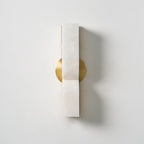 Modern Marble Wall Light With Warm LED Glow for Living Room — Ashbury Home & Living