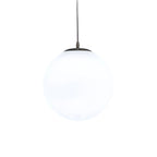 Globe Glass Pendant Light With Adjustable Cord