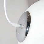 Globe Glass Pendant Light With Adjustable Cord