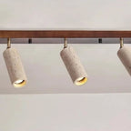 Modern Stone Linear Ceiling Light With Warm White Glow — Ashbury Home & Living
