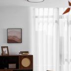 Minimalist Wood Flush Mount Ceiling Light With Slim Profile — Ashbury Home & Living