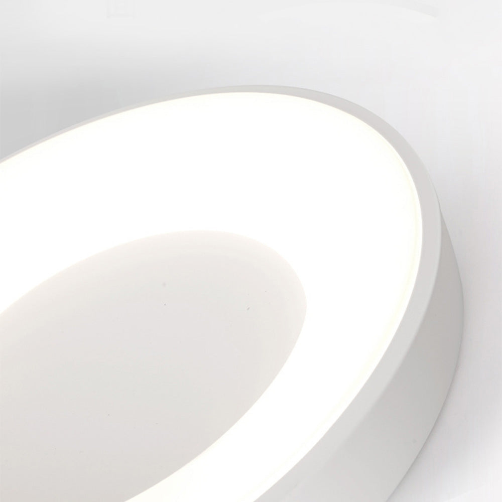 Round Flush Mount Ceiling Light with Diffuser