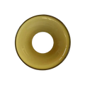 Scandinavian Glass Disc Ceiling Light With Flush Mount Design