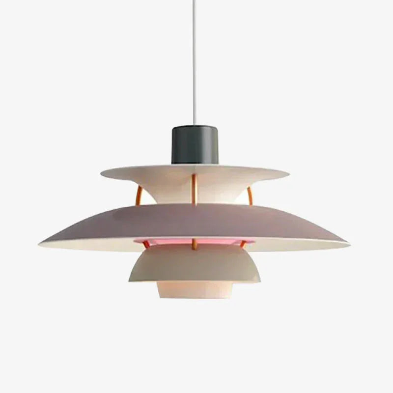 Scandinavian Metal Pendant Light With Adjustable Angle for Dining Room in Shades of Grey — Ashbury Home & Living