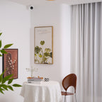 Scandinavian Wood Flush Mount Ceiling Light for Living Room — Ashbury Home & Living