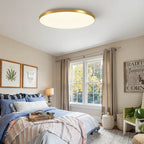 Minimalist Round LED Ceiling Light With Flush Mount Design