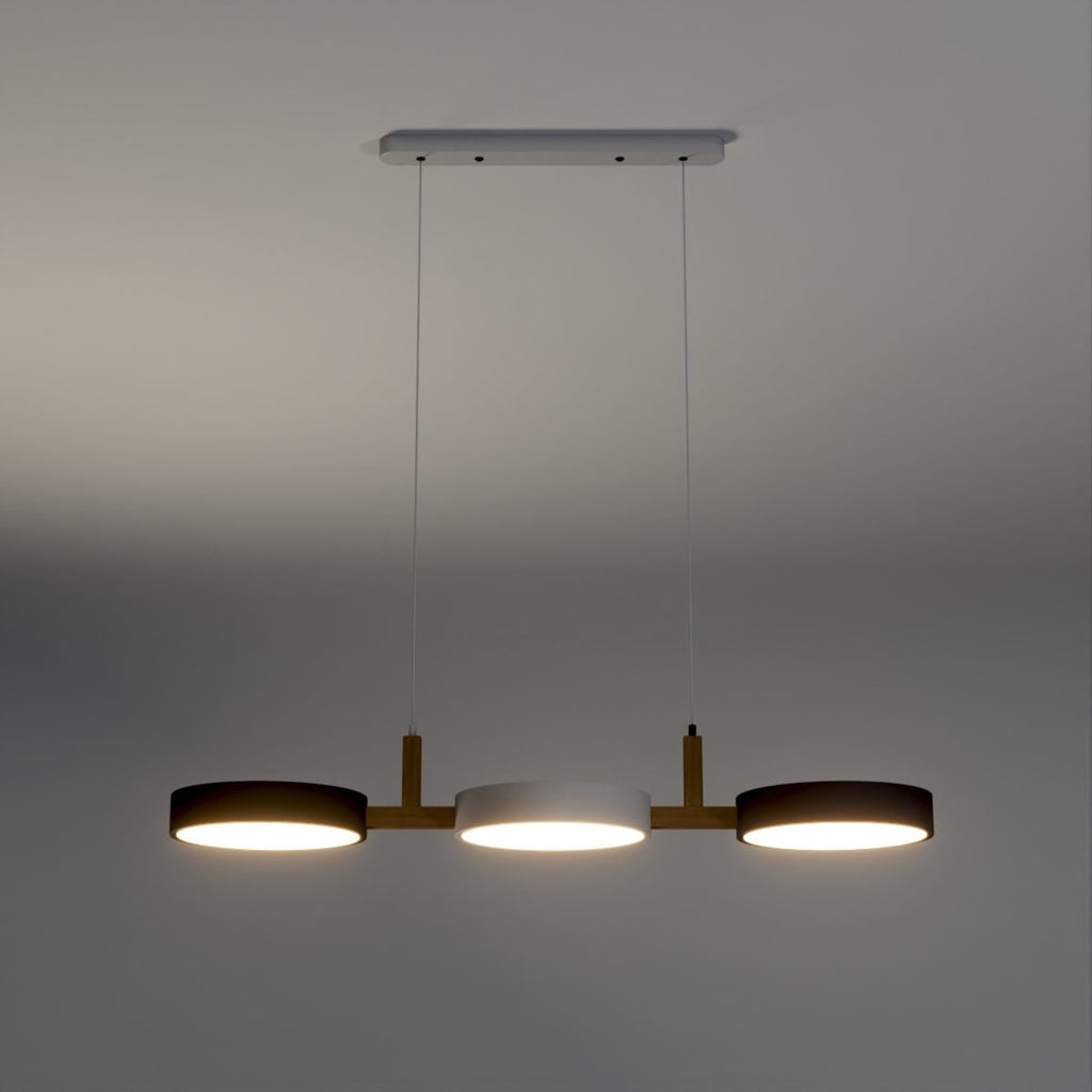 Modern Iron Linear Pendant Light for Dining Room — Ashbury Home & Living