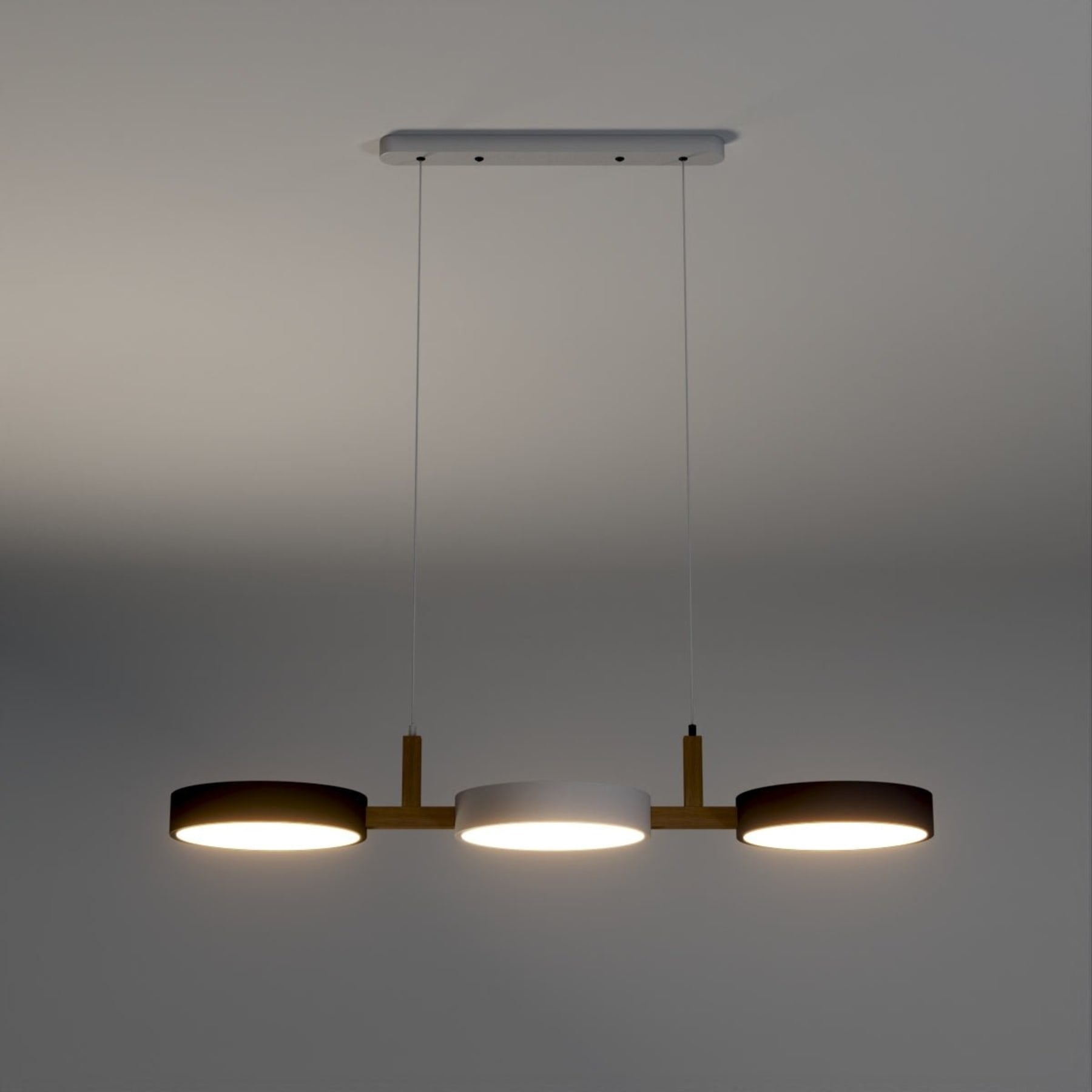 Modern Iron Linear Pendant Light for Dining Room — Ashbury Home & Living