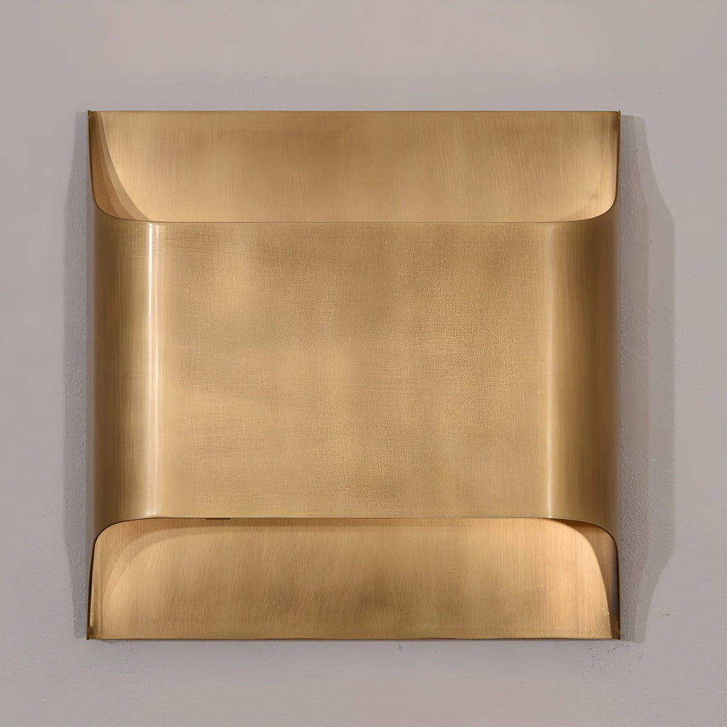 Modern Brass Wall Light With Warm LED Glow for Living Room — Ashbury Home & Living