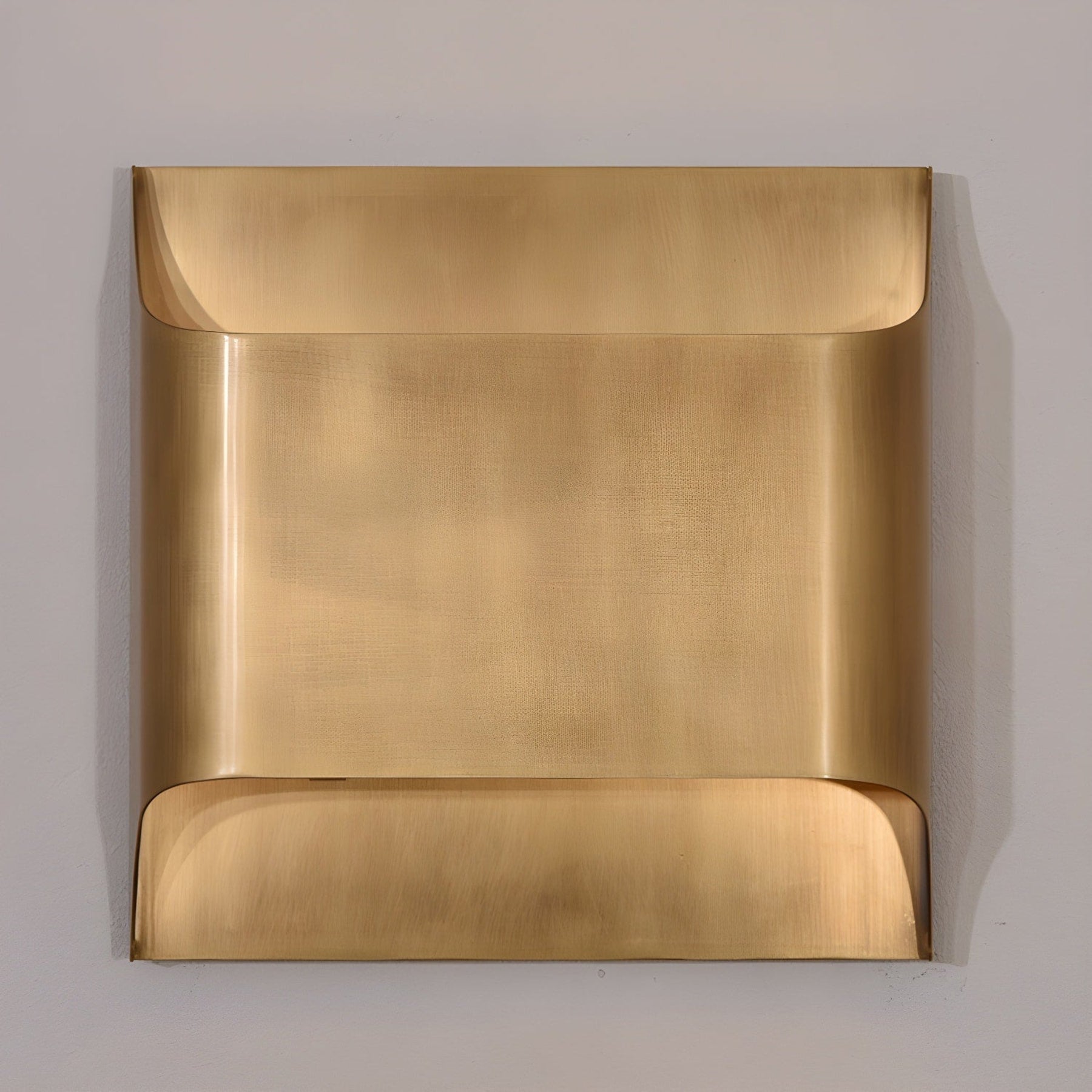 Modern Brass Wall Light With Warm LED Glow for Living Room — Ashbury Home & Living