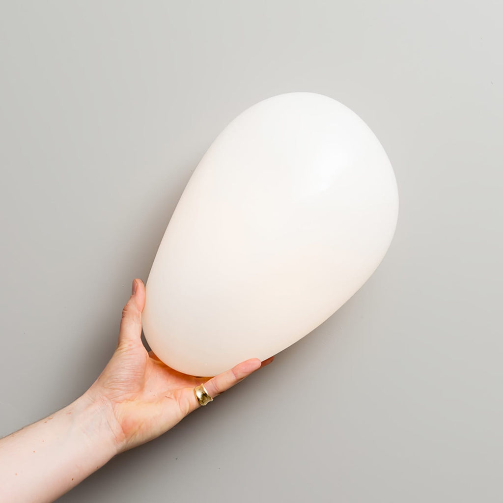 Modern Glass Wall Light With Warm Glass Shades — Ashbury Home & Living
