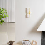 Modern Marble Wall Light With Warm LED Glow for Living Room — Ashbury Home & Living
