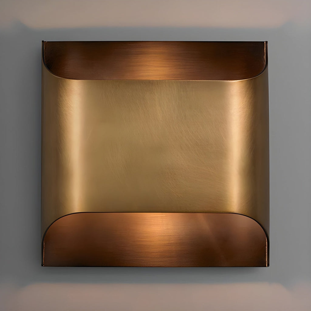 Modern Brass Wall Light With Warm LED Glow for Living Room — Ashbury Home & Living