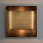 Modern Brass Wall Light With Warm LED Glow for Living Room — Ashbury Home & Living