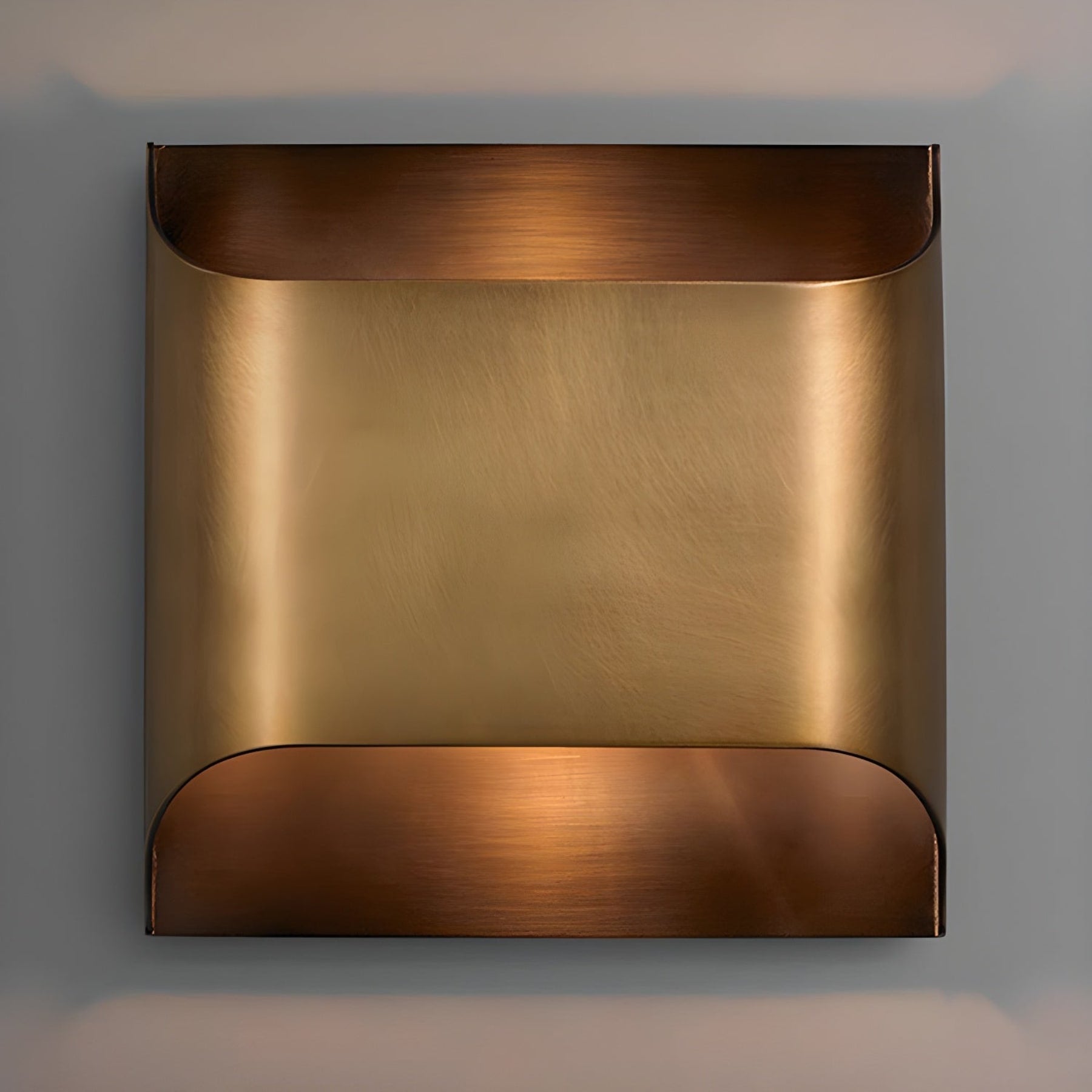 Modern Brass Wall Light With Warm LED Glow for Living Room — Ashbury Home & Living
