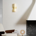 Modern Marble Wall Light With Warm LED Glow for Living Room — Ashbury Home & Living