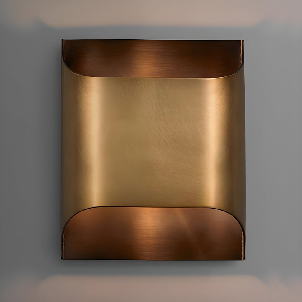 Modern Brass Wall Light With Warm LED Glow for Living Room — Ashbury Home & Living