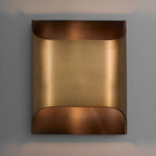 Modern Brass Wall Light With Warm LED Glow for Living Room — Ashbury Home & Living