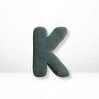 Alphabet Letter Cushion Soft Velvet Look Decorative Letter Pillow Personalised Initial Cushion for Sofa | Bed and Kids Room