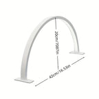 Crescent Moon LED Desk Lamp Adjustable Brightness and Colour Temperature Metal Arch Lamp USB Powered Light for Home Office | Study and Nail Art