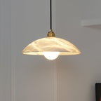 Modern Marble and Copper Pendant Light for Dining Room — Ashbury Home & Living