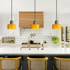Bauhaus Glass E27 Pendant Light for Kitchen